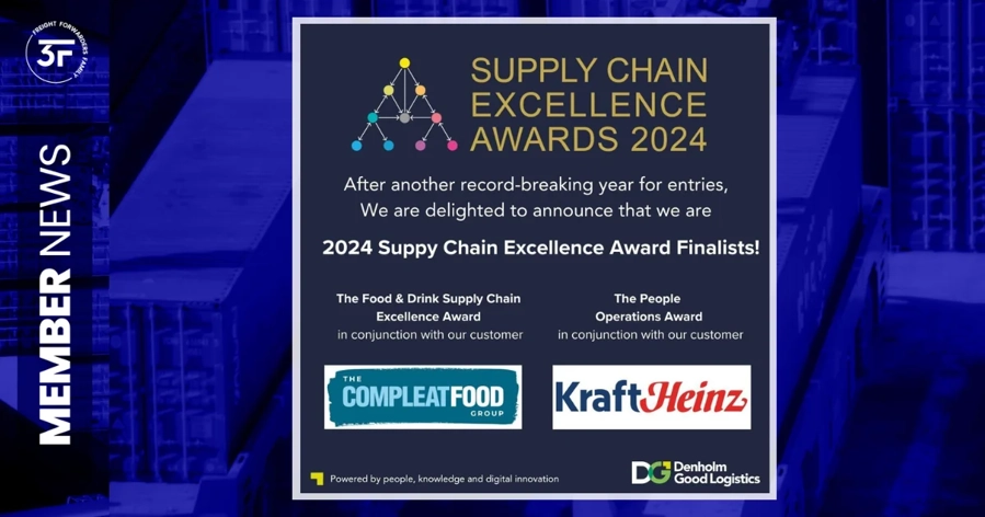 Finalist Position in 2024 Supply Chain Excellence Awards