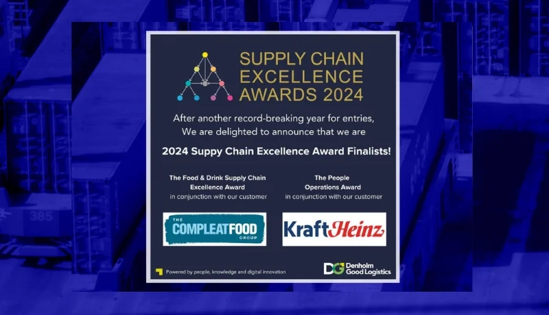 Finalist Position in 2024 Supply Chain Excellence Awards