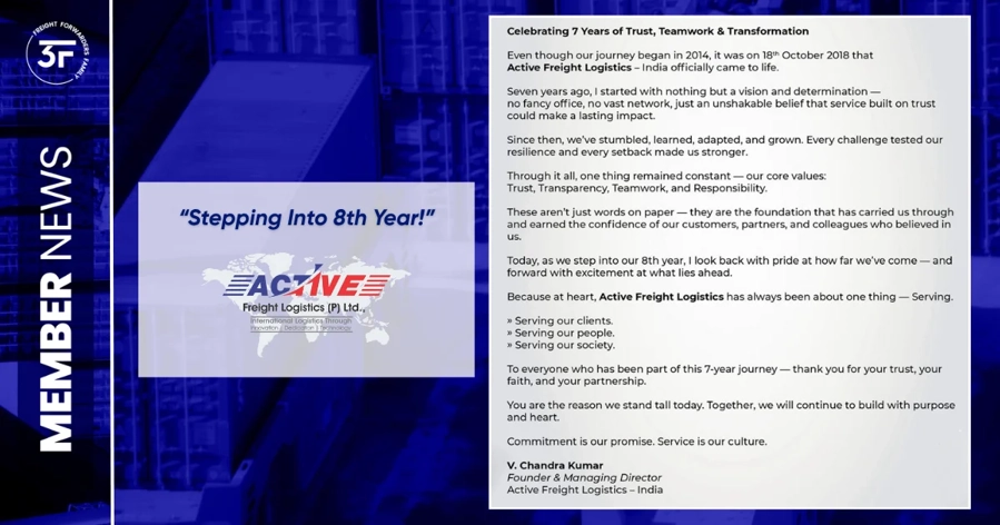 7 Years of Trust, Teamwork & Transformation
