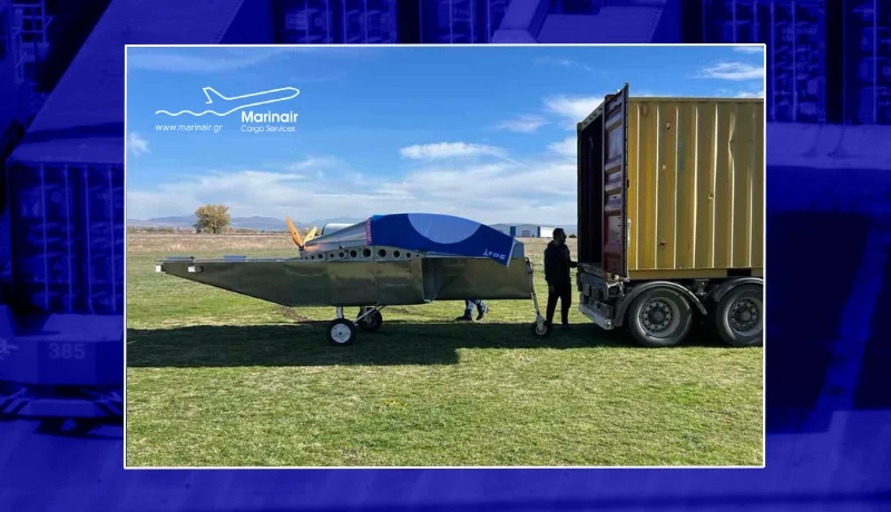 Marinair Ships Light Aircraft From Greece to Canada