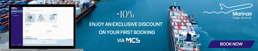 Marinair Cargo Services Launches Digital Platform MyMCS with Exclusive Discount