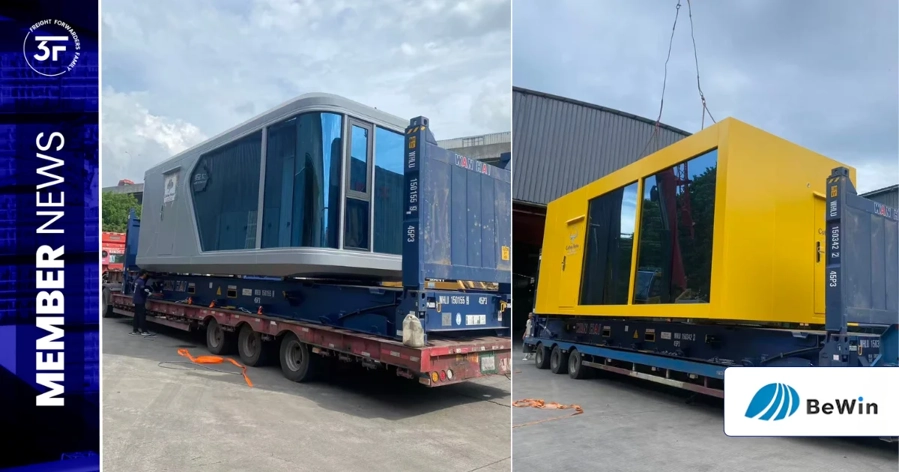 Shenzhen Bewin Handles 448.68 CBM Capsule Space Shipment to Thailand